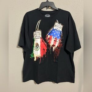 Mexican American Boxing “Hecho Solo” Shirt. Size XXL.